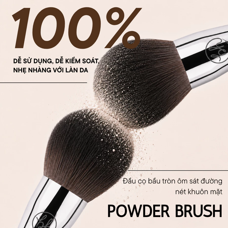  Cọ Phủ Phấn BH Cosmetics Powder Brush BH928